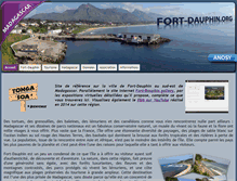 Tablet Screenshot of fort-dauphin.org